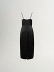 Acetate A-Line Slip Dress