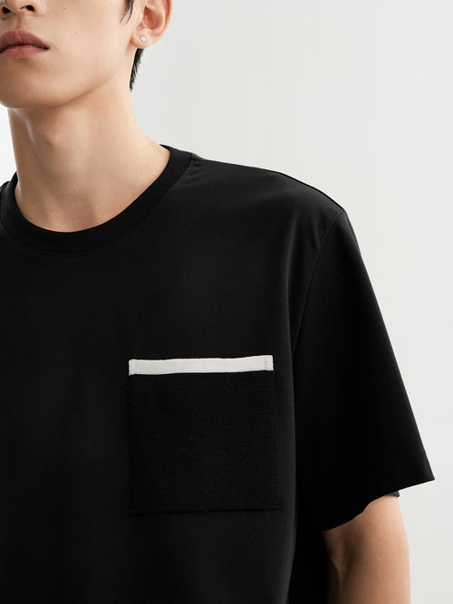 Load image 1 in gallery view. Men’s Cotton-Blend Short-Sleeve T-Shirt