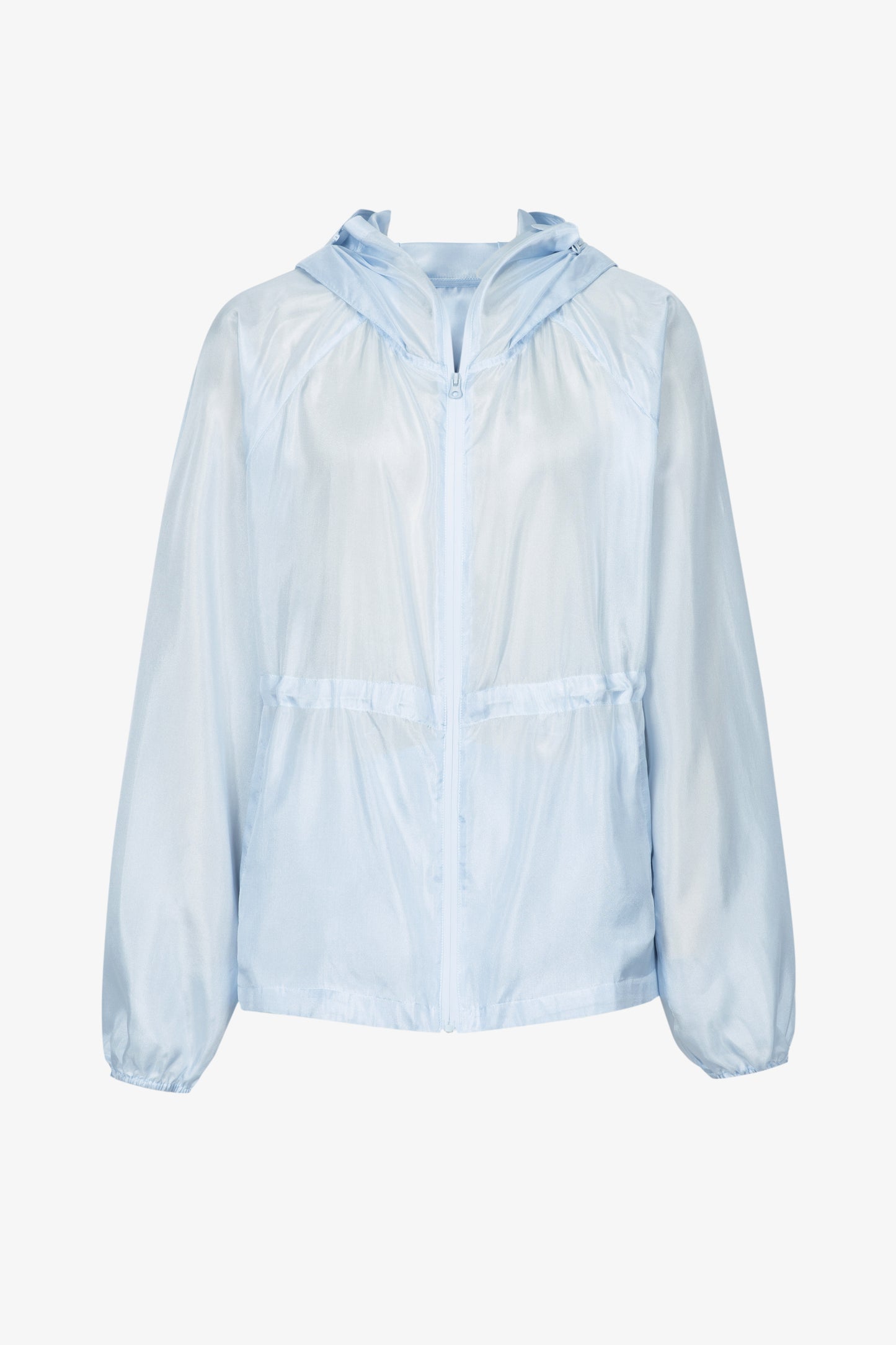 Mulberry Silk Hooded Jacket
