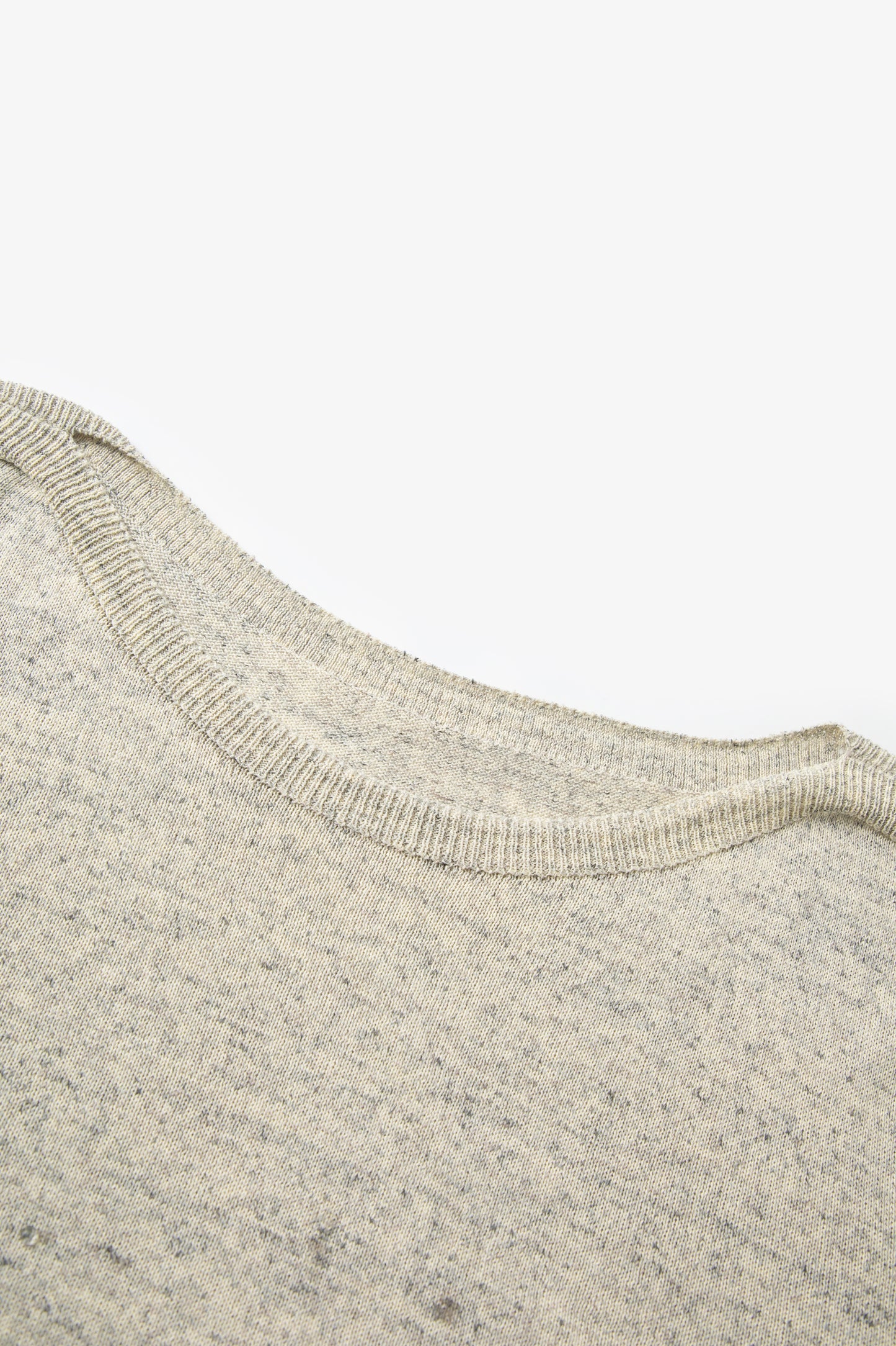 Heathered Boatneck Sweater