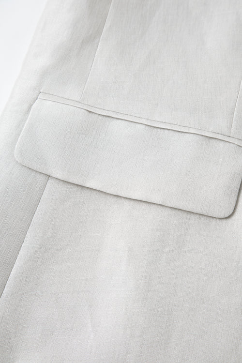 Load image 1 in gallery view. Lightweight Ruched-Sleeve Blazer