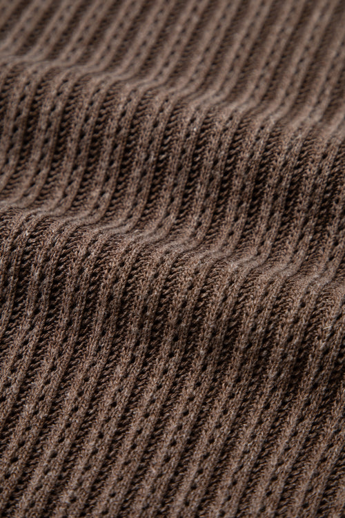 Load image 1 in gallery view. Ribbed-Knit Sleeveless Polo Top