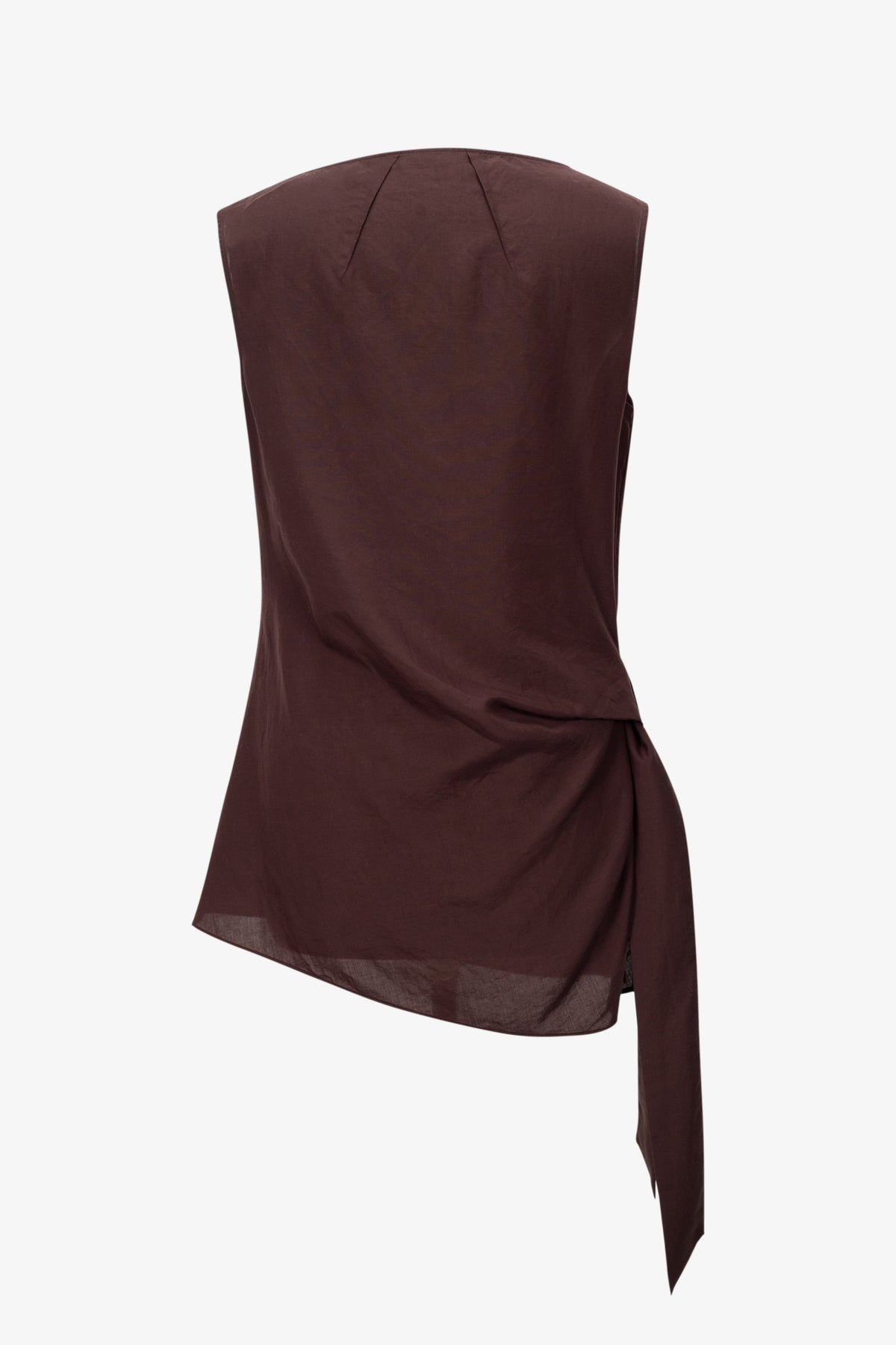 Statement Draped Lyocell Top