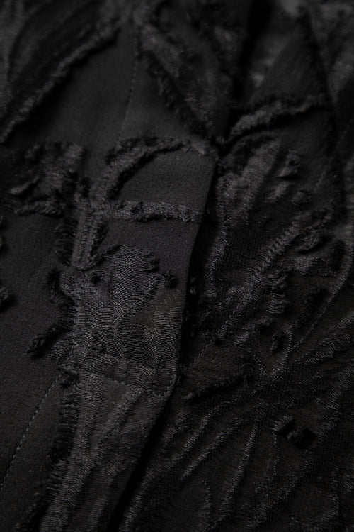 Load image 1 in gallery view. Textured Silk-Linen Belted Shirt Dress