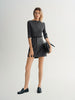 Rock Straight Fit Short Skirt