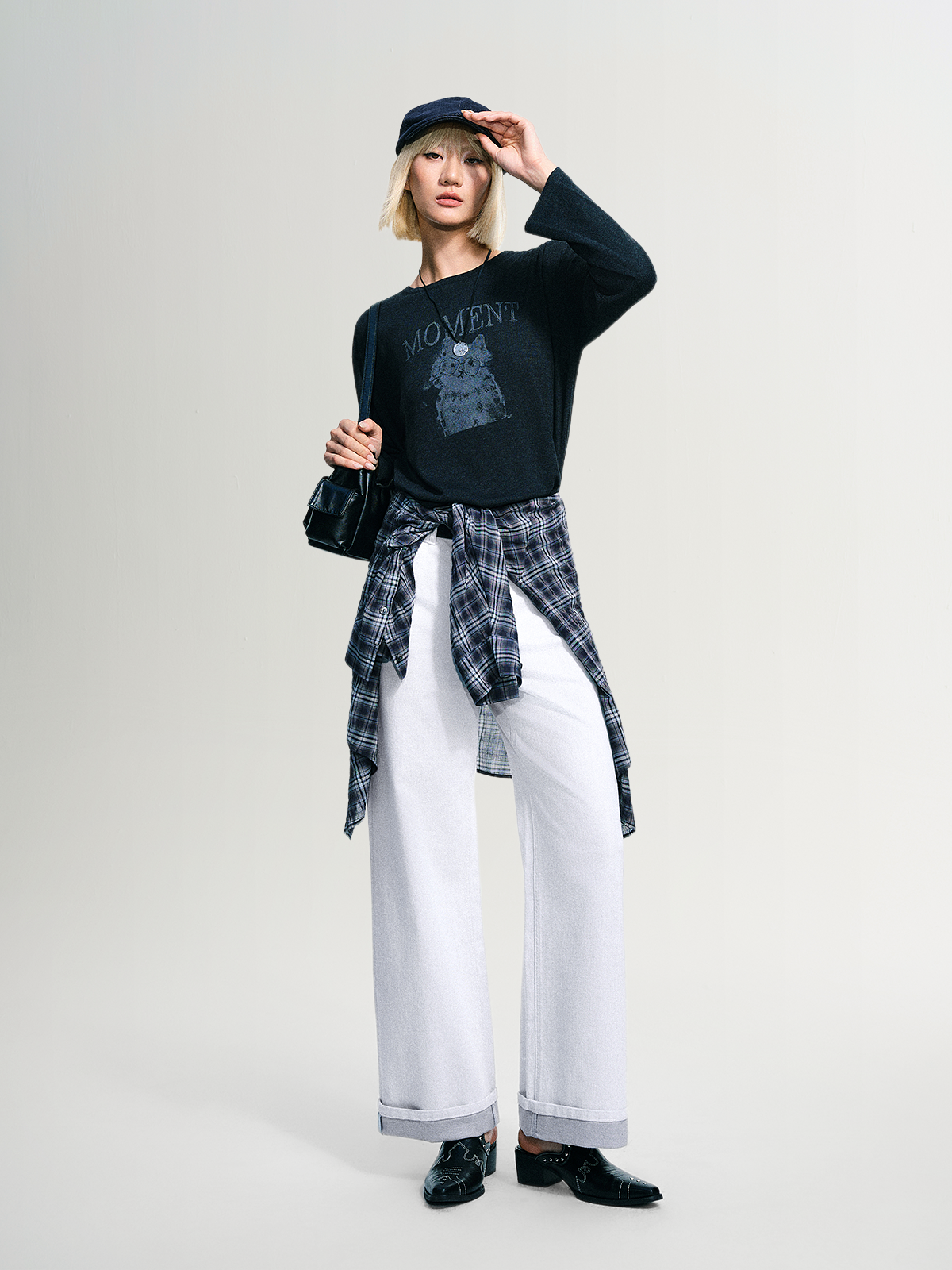 Relaxed Fit Graphic Long-Sleeve Tee