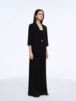 Quater Sleeves 100% Silk Blazer