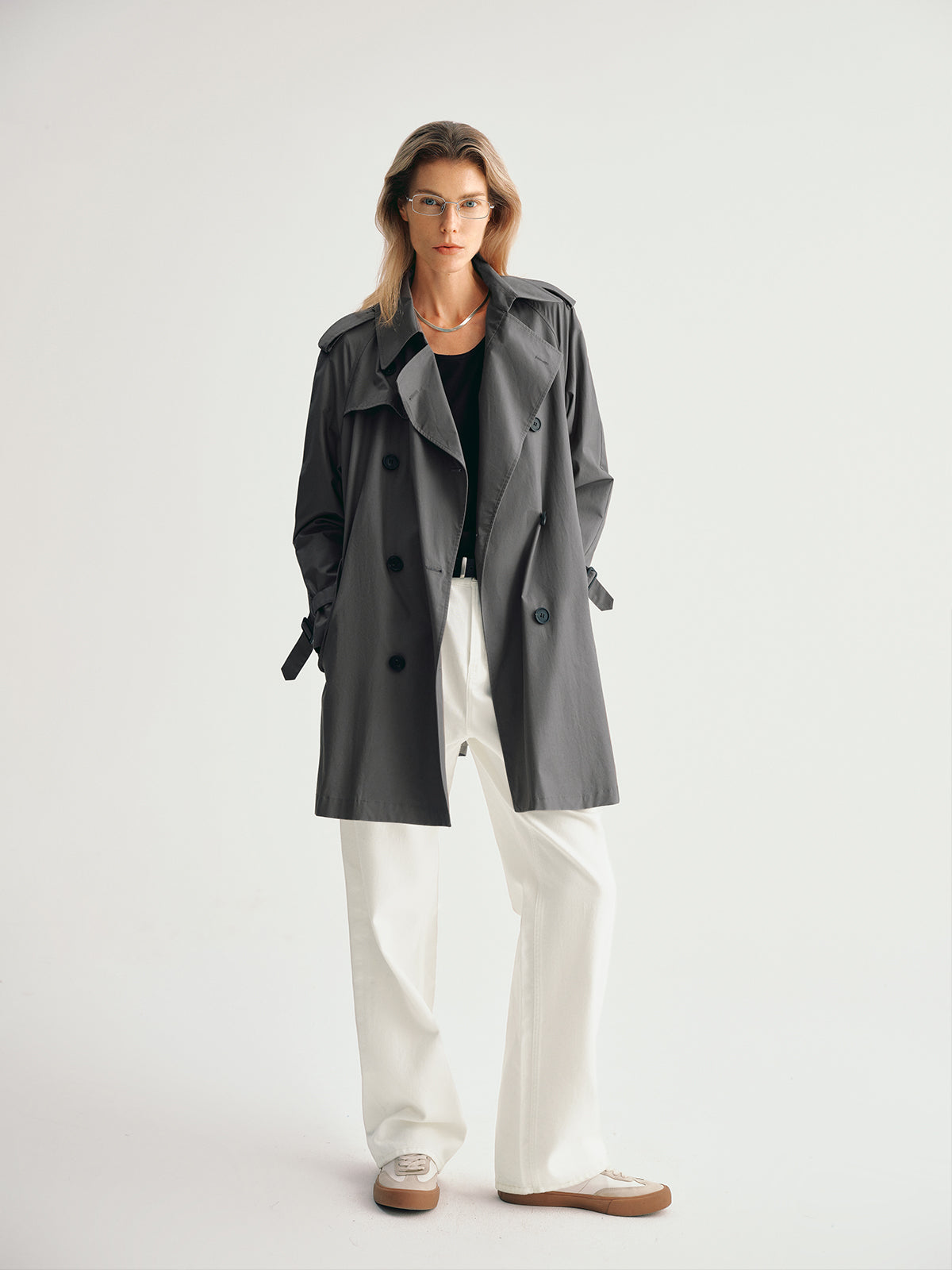 Pure Cotton Trench Coat