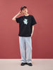 Wide Leg Cotton Jeans
