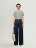 Cotton Wide-Leg Jeans