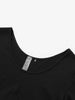 Round Neck Yoga Knit Short Top