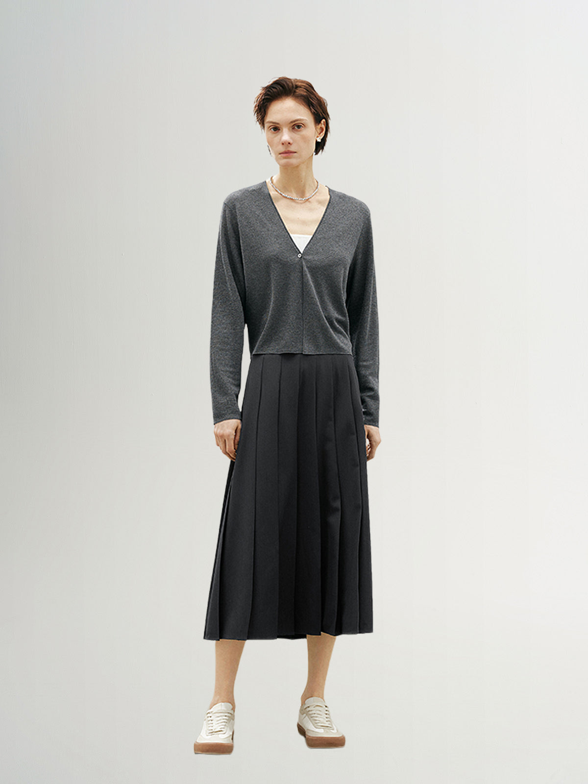 V Neck Thin Cardigan