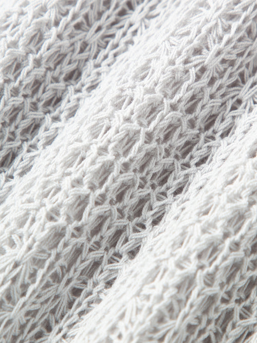 Load image 1 in gallery view. Sleeveless Knit Top with Lace Trim