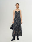 V-Neck Floral Slip Dress