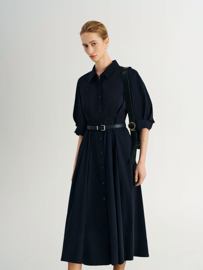 Collared Mini Dress