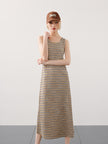 Striped Sleeveless Dress