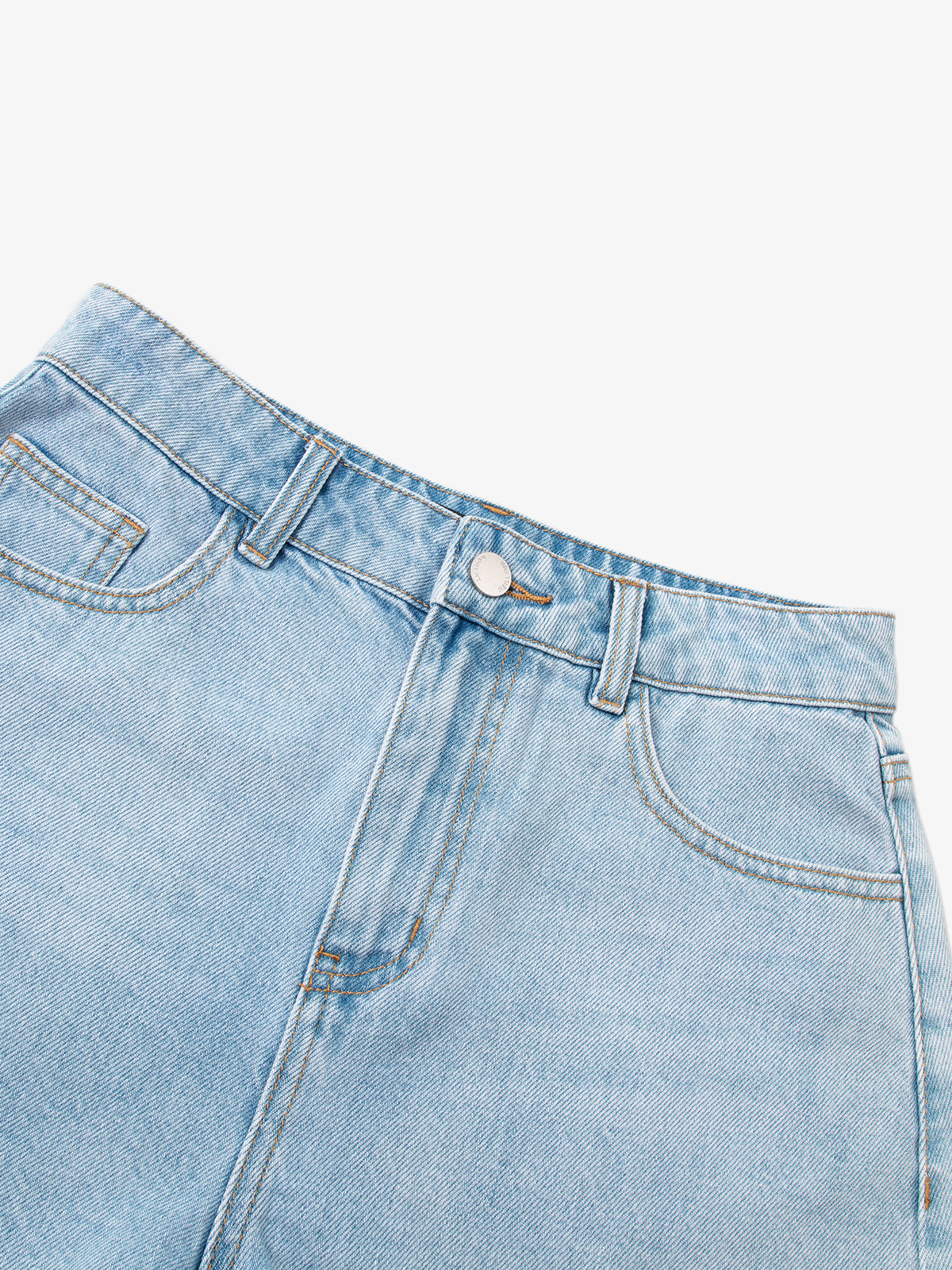 100% Cotton Jeans Shorts