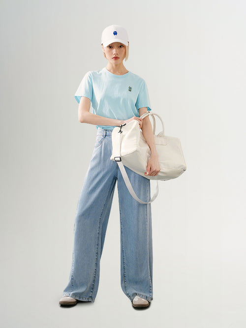 Load image 1 in gallery view. Wide Leg 100% Lyocell Pants