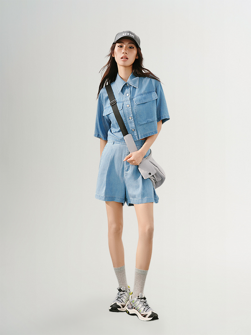 Load image 1 in gallery view. 100% Lyocell Shorts