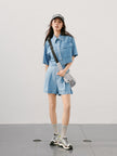 Half Sleeves 100% Lyocell Shirt
