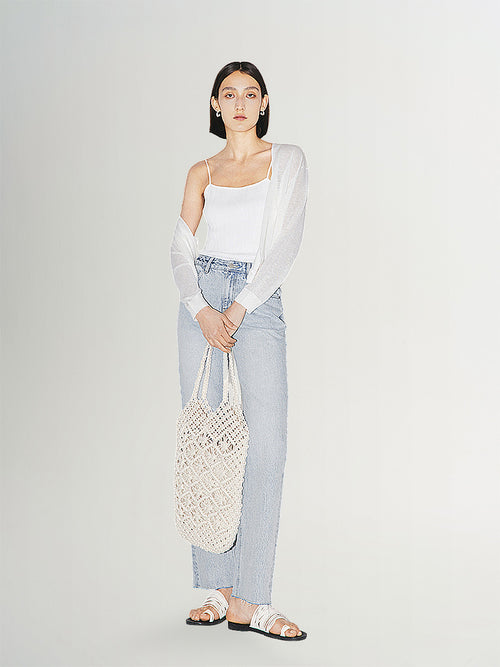 Load image 1 in gallery view. V Neck Knit Cardigans