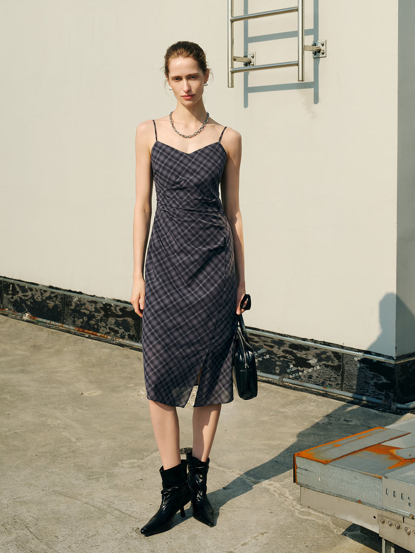 Plaid Cami Dress