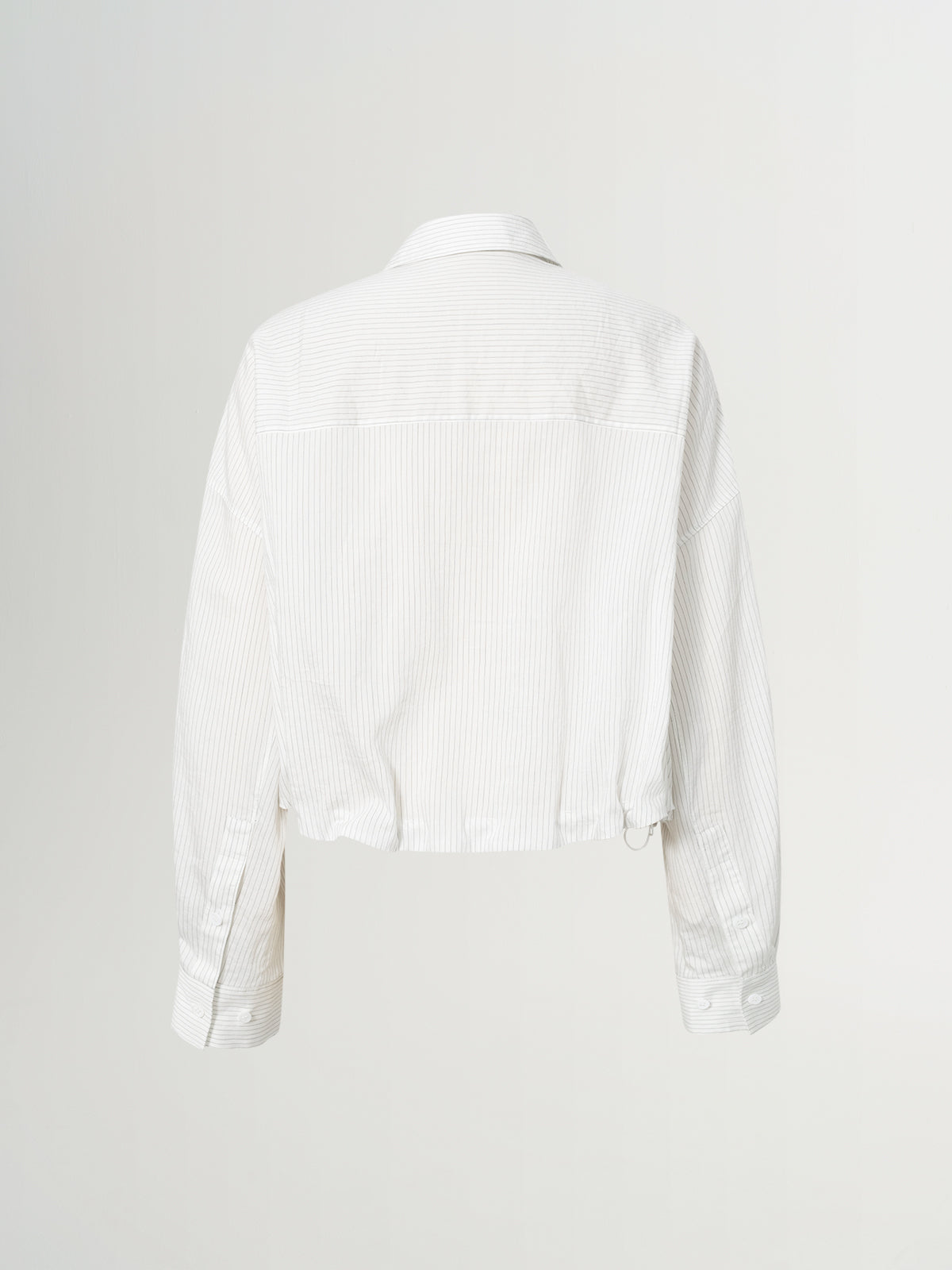 Lyocell Blend Two-Piece Layered Shirt