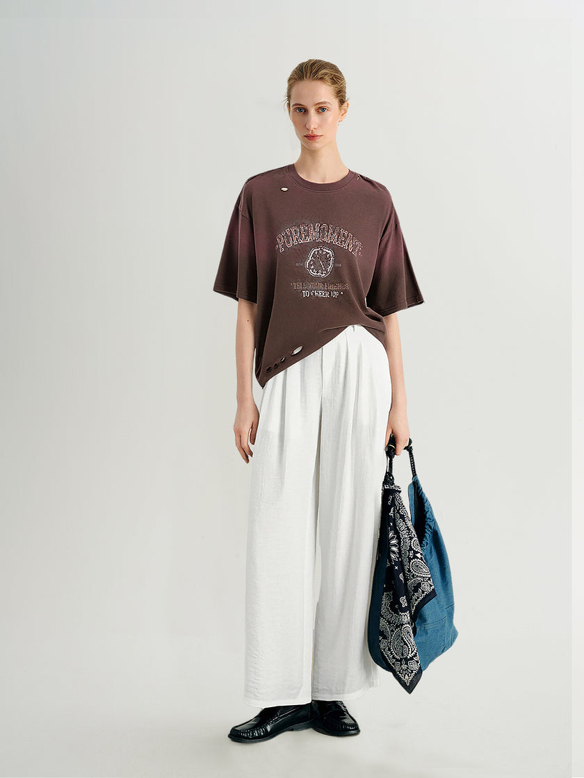 Cotton Graphic Relaxed Tee