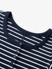 Stripe Round Neck Cotton T-Shirt