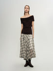Plaid Skirt