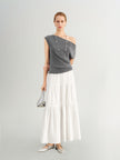 Bubble-Texture Skirt