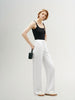 Round Neck Cotton Tankini Top