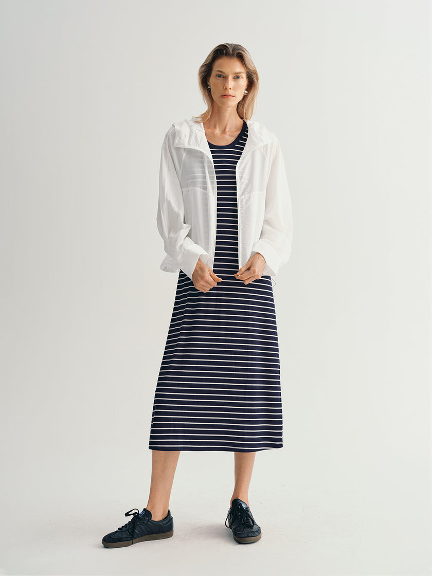 Lyocell Hooded Jacket