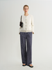 Cotton Plaid Pants