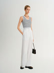 Striped U-Neck Tank