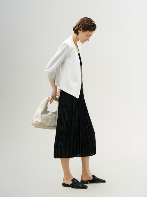 Load image 1 in gallery view. V Neck Acetate Short Jacket