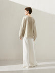 Pleated Neck Blouse