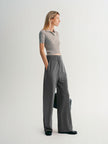 Polo Short-Sleeve Knit Top