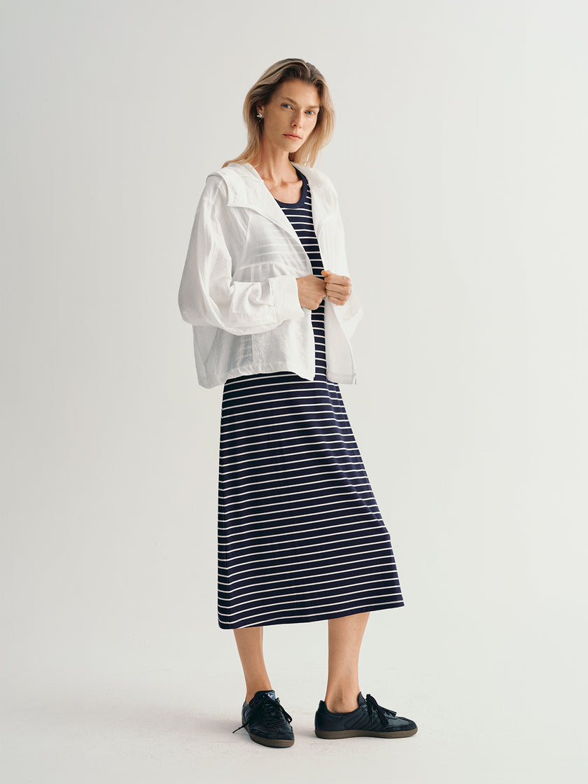 Lyocell Hooded Jacket