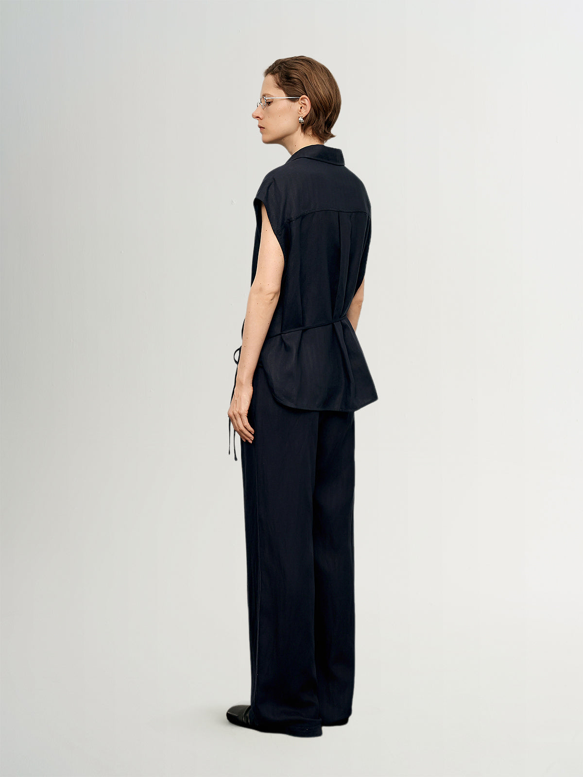 Lyocell Short-Sleeve Shirt