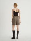 Cotton Blend Padded Tank Tops