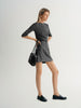 Rock Straight Fit Short Skirt