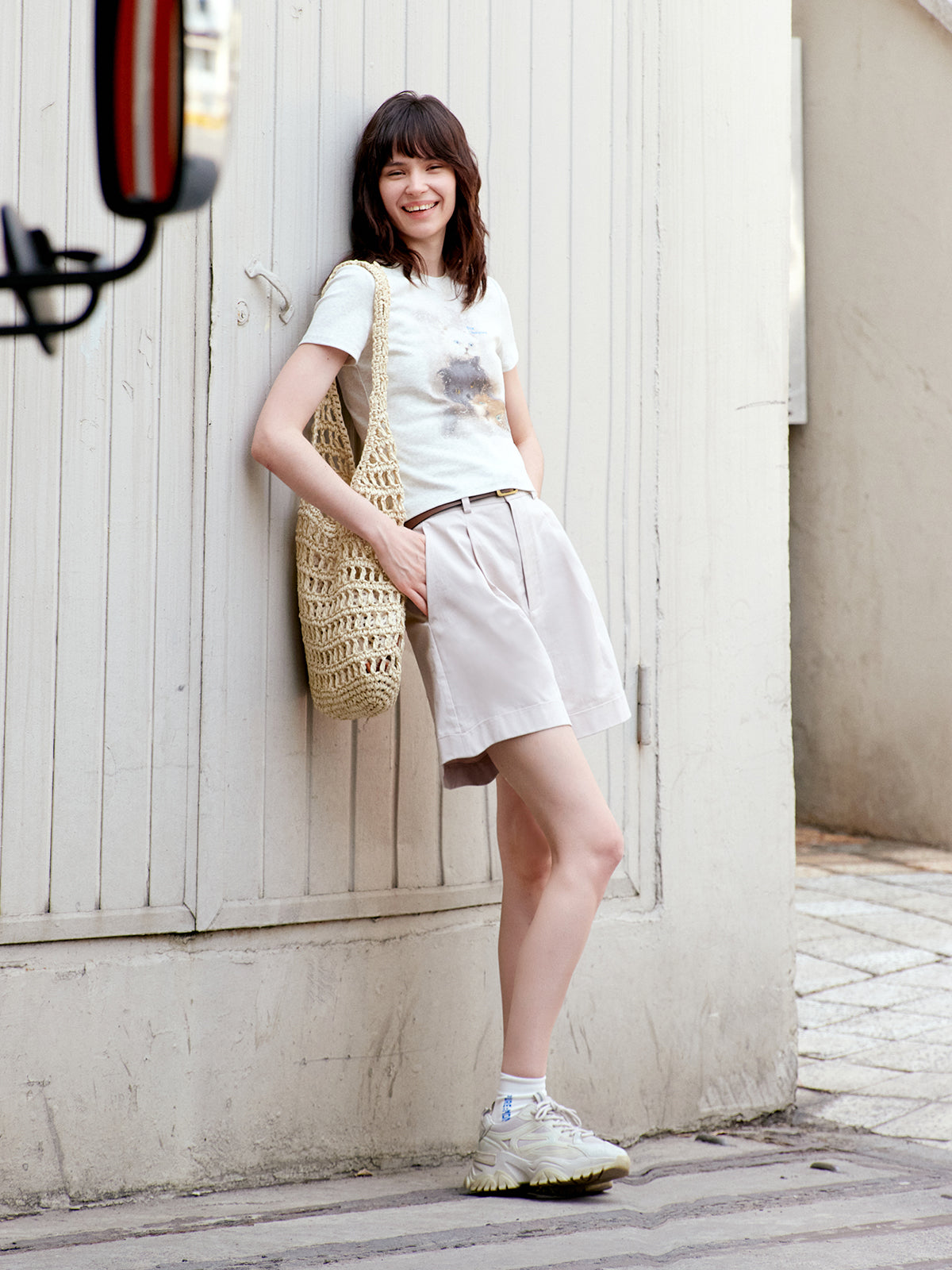A-Line Cotton Shorts