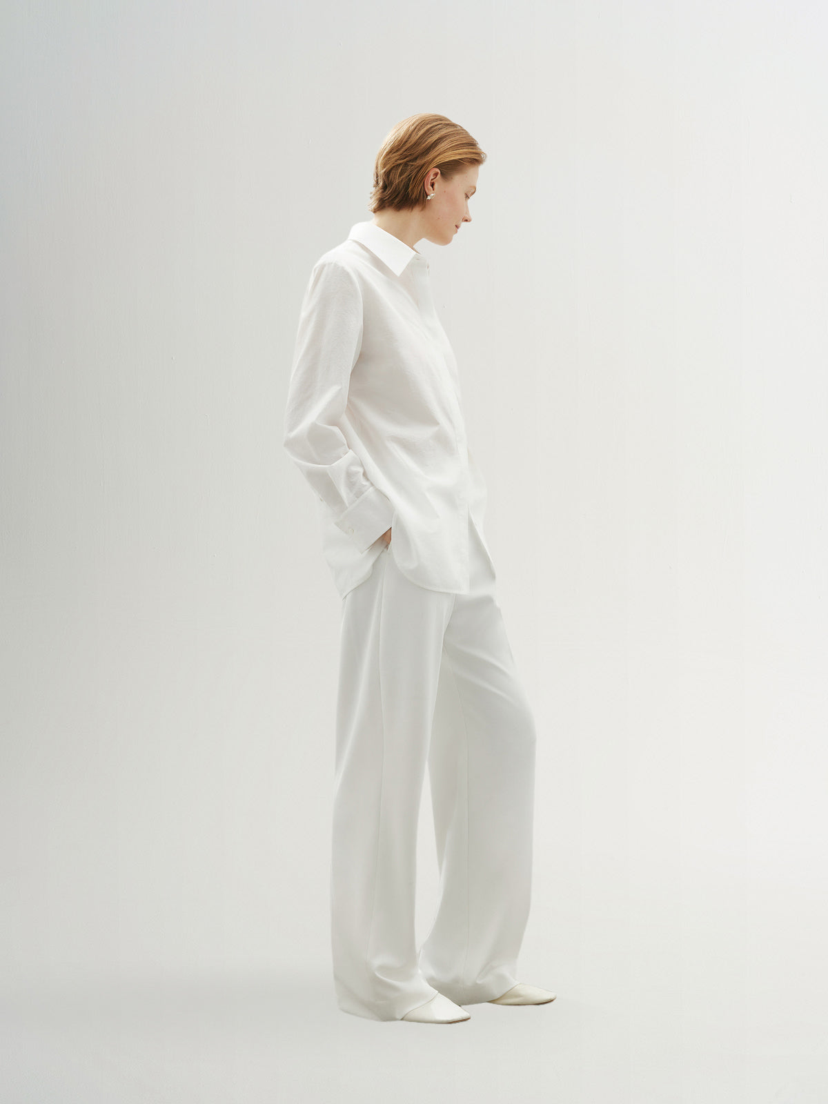 Straight Fit Smooth Pants