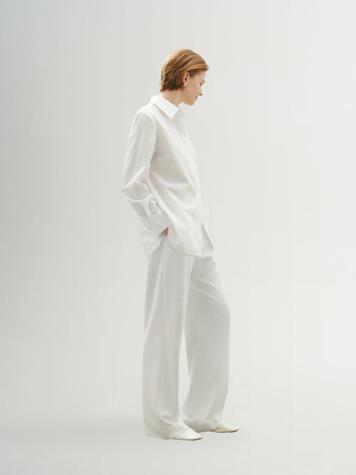 Load image 1 in gallery view. Straight Fit Smooth Pants