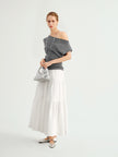 Bubble-Texture Skirt
