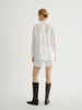 White Ramie Long-Sleeve Shirt