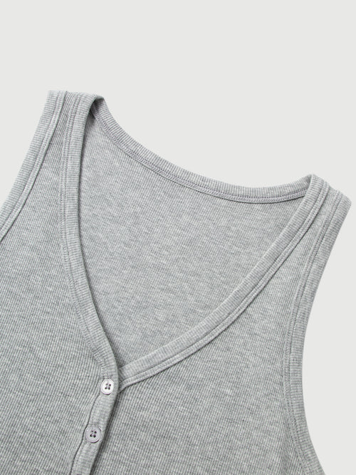 Load image 1 in gallery view. V-Neck Sleeveless