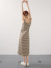 Striped Sleeveless Dress