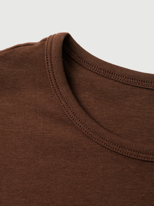 Load image 1 in gallery view. Cropped Crewneck Tee